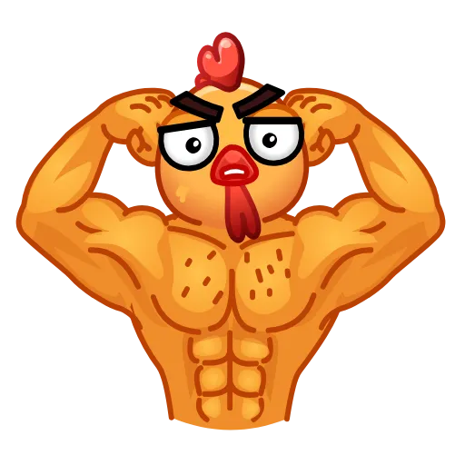 💪 Эмодзи «Петюня» для Telegram
