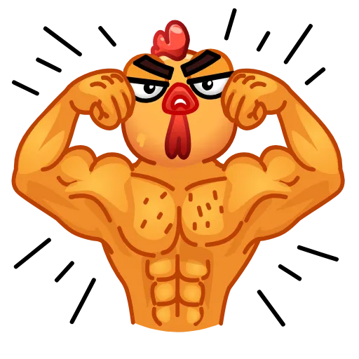 💪 Стикер «Петюня» для Telegram