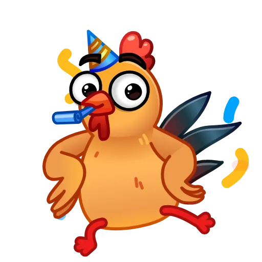 🥳 Стикер «Петюня» для Telegram
