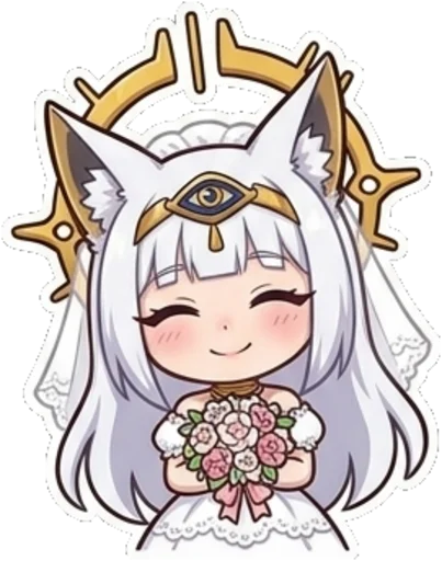 👰‍♀️ Стикер «PhaFatali» для Telegram