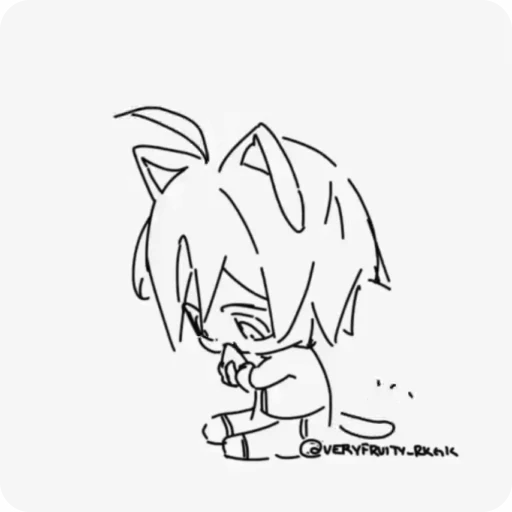 🐈 Стикер «Ronpa gif 1» для Telegram
