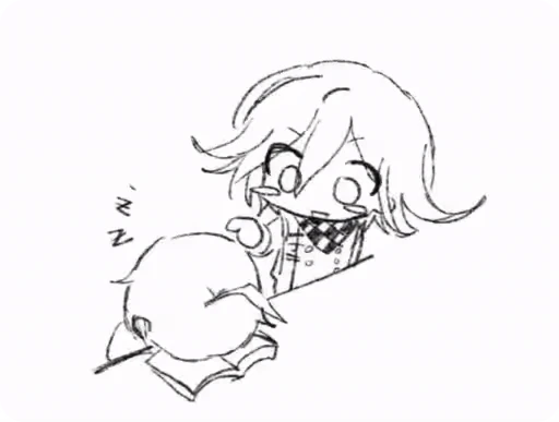 😴 Стикер «Ronpa gif 1» для Telegram