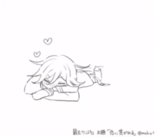 💜 Стикер «Ronpa gif 1» для Telegram