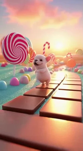 🤩 Стикер «Pibble dancing» для Telegram
