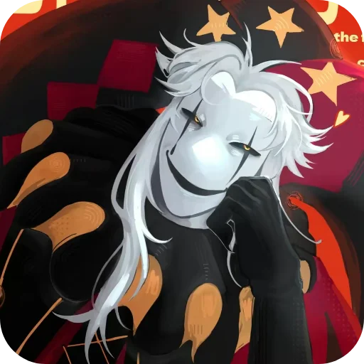 👍 Стикер «Pierrot The Freak Circus» для Telegram