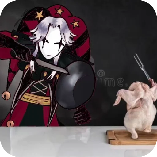 🔪 Стикер «Pierrot The Freak Circus» для Telegram