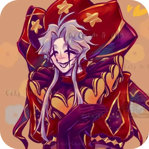 🥰 Стикер «Pierrot The Freak Circus» для Telegram