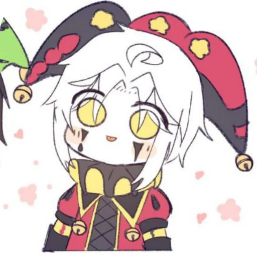 😛 Стикер «Pierrot The Freak Circus» для Telegram