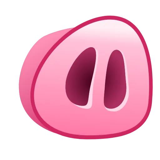 🐽 Эмодзи «Pig Emoji - анимированные эмоджи-свинка» для Telegram
