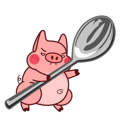 🥄 Эмодзи «Эмодзи в "Pig Valera"( и аниматоры)» для Telegram