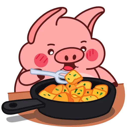 🥔 Эмодзи «Эмодзи в "Pig Valera"( и аниматоры)» для Telegram