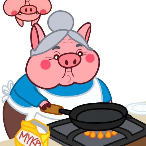 🥞 Эмодзи «Эмодзи в "Pig Valera"( и аниматоры)» для Telegram