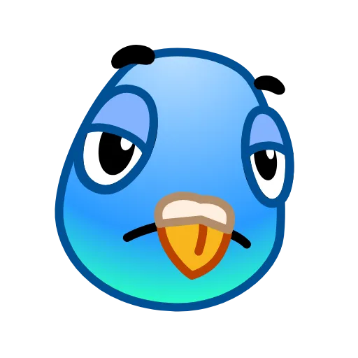 😒 Эмодзи «Pigeon Emoji» для Telegram