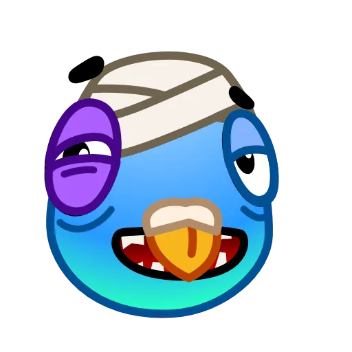 🤕 Эмодзи «Pigeon Emoji» для Telegram