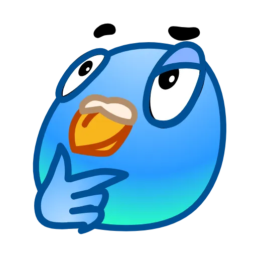 🤔 Эмодзи «Pigeon Emoji» для Telegram