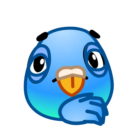 🤫 Стикер «Pigeon Emoji» для Telegram