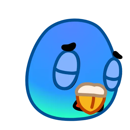 😳 Стикер «Pigeon Emoji» для Telegram