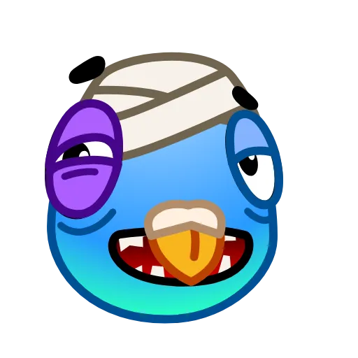 🤕 Стикер «Pigeon Emoji» для Telegram