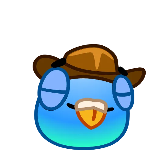 🤠 Стикер «Pigeon Emoji» для Telegram