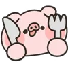 🍴 Эмодзи «Piggos» для Telegram
