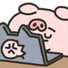 👊 Эмодзи «Piggos» для Telegram