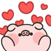 ❤️ Эмодзи «Piggos» для Telegram