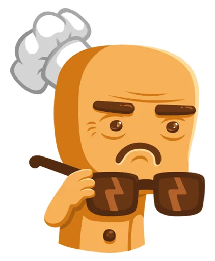 😳 Стикер «Pikabu» для Telegram