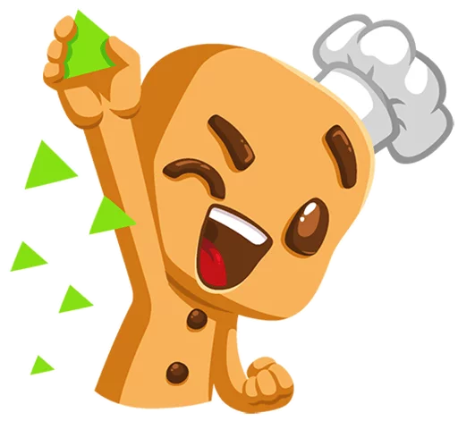 💚 Стикер «Pikabu» для Telegram