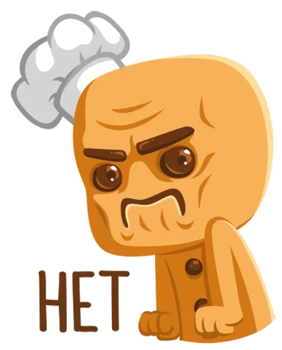 🙅 Стикер «Pikabu» для Telegram