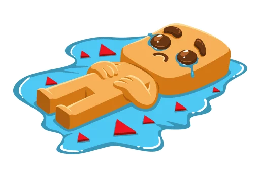 😢 Стикер «Pikabu» для Telegram