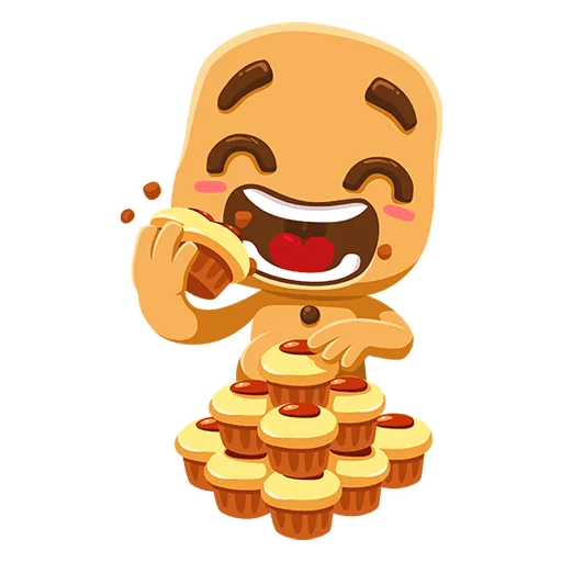 🍰 Стикер «Pikabu» для Telegram