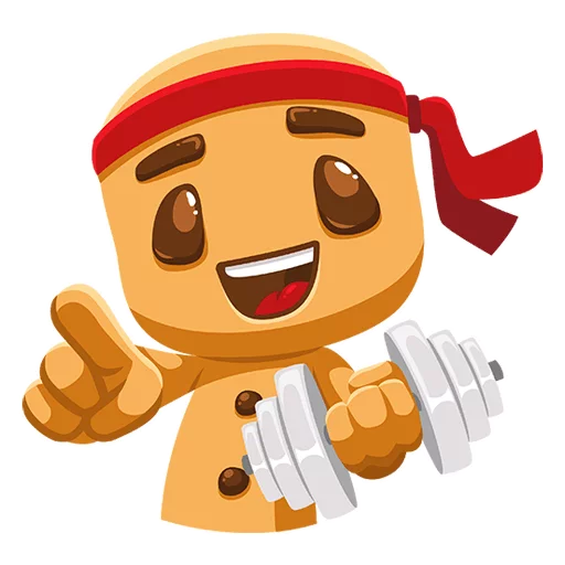 🏋 Стикер «Pikabu» для Telegram