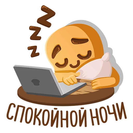 🌙 Стикер «Pikabu» для Telegram