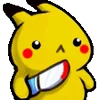 🔪 Эмодзи «Pikachu Pokemon - анимированный пикачу» для Telegram