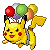 🎈 Эмодзи «Pikachu Pokemon - анимированный пикачу» для Telegram