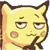 😎 Эмодзи «Pikachu Pokemon - анимированный пикачу» для Telegram
