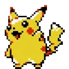 😉 Эмодзи «Pikachu Pokemon - анимированный пикачу» для Telegram