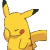 😬 Эмодзи «Pikachu Pokemon - анимированный пикачу» для Telegram