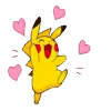 🥰 Эмодзи «Pikachu Pokemon - анимированный пикачу» для Telegram