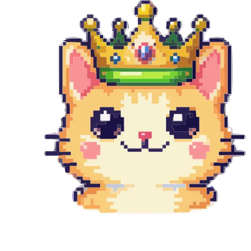 🐱 Эмодзи «Пиксельная весна» для Telegram