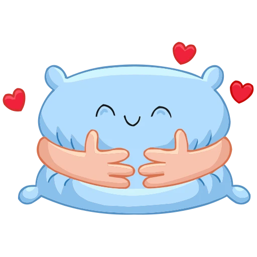 🥰 Стикер «Подушка» для Telegram