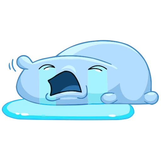 😭 Стикер «Подушка» для Telegram