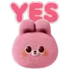 ⭕️ Эмодзи «() Bunny» для Telegram