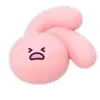 😣 Эмодзи «() Bunny» для Telegram