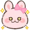 🤩 Эмодзи «Pink Bunny» для Telegram