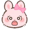 😮 Эмодзи «Pink Bunny» для Telegram