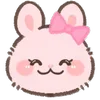 ☺️ Эмодзи «Pink Bunny» для Telegram