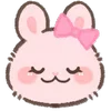 ☺️ Эмодзи «Pink Bunny» для Telegram