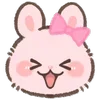 😆 Эмодзи «Pink Bunny» для Telegram
