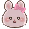 😯 Эмодзи «Pink Bunny» для Telegram